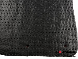 Jeep Renegade All Weather Floor Mats - Front + Rear - Rubber Woven Carpet - Black 